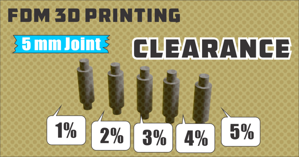 FDM方式　5mmジョイントのクリアランス検証