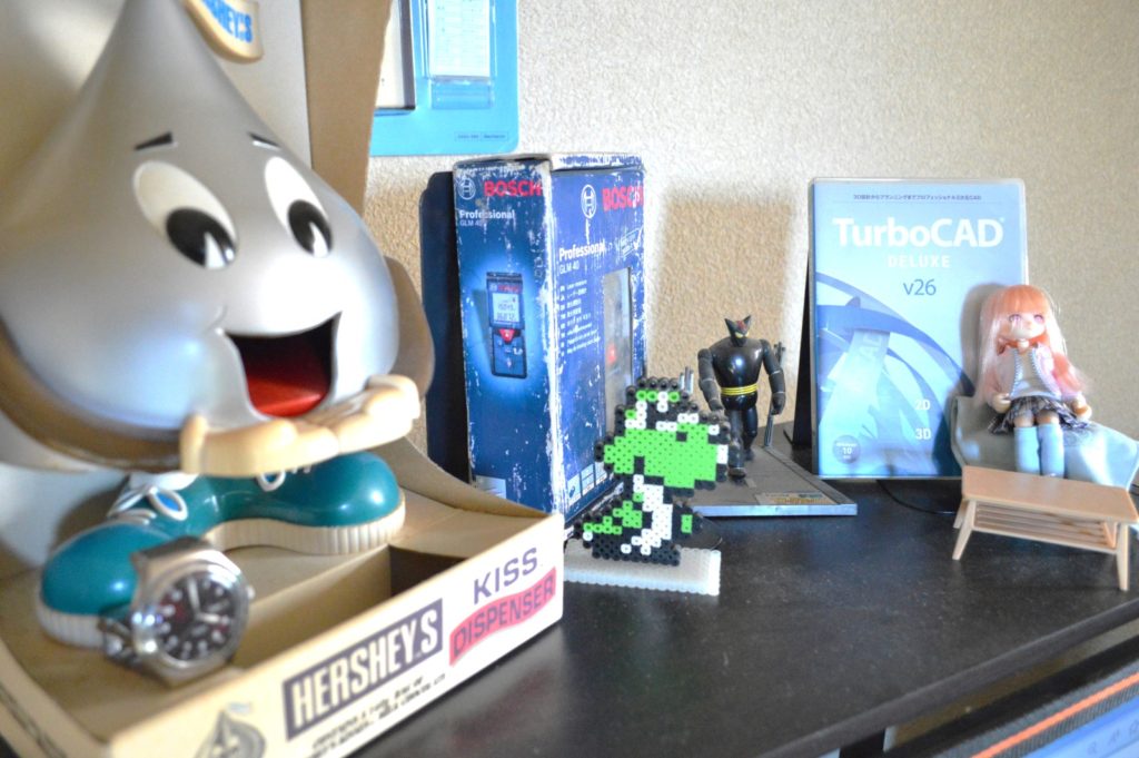 3Dプリンター キャラクター飾りつけ